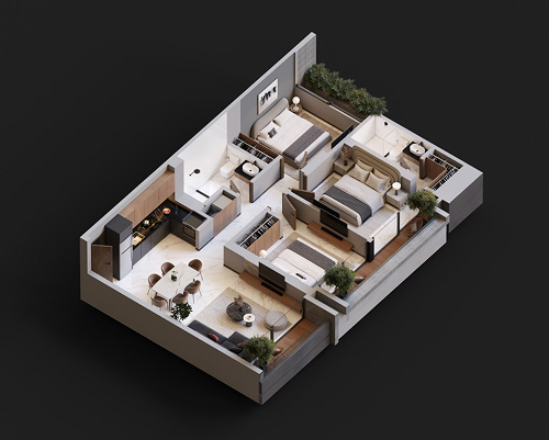 Diseño de isométricos | Westgate | Santa Cruz | Bolivia